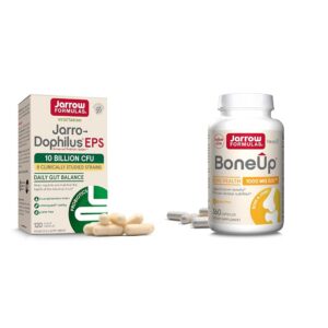 Jarrow Formulas probióticos y soporte óseo paquete completo