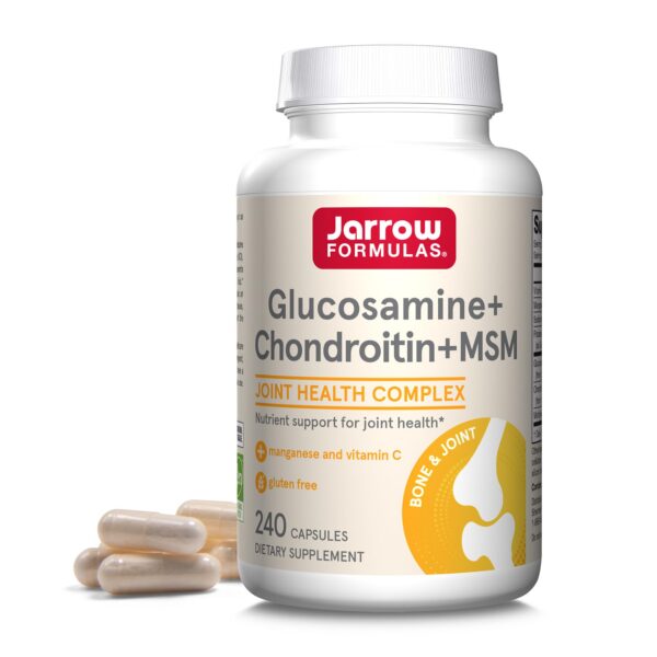 Frente de Jarrow Formulas glucosamina condroitina MSM