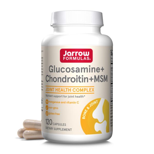 Version 1.0.0 Frente del frasco Jarrow Formulas Glucosamina Condroitina MSM