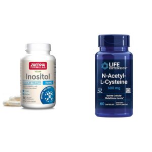 Frente de la caja del dúo Inositol NAC