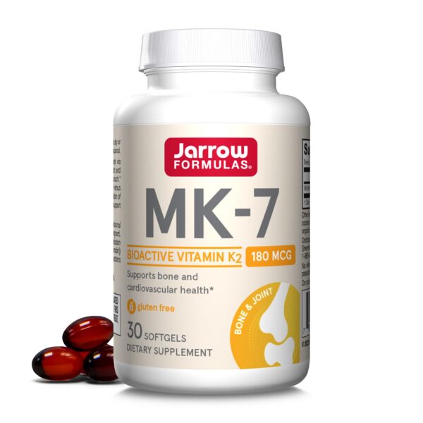 Version 1.0.0 Frente de Jarrow MK-7 180 mcg 30 softgels