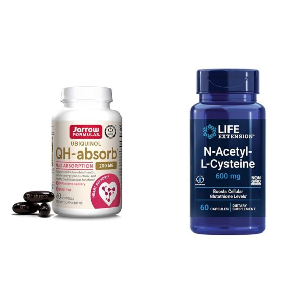Frasco QH-Absorb 200 mg CoQ10 NAC