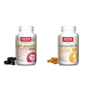 Frasco QH-Absorb ubiquinol 100 mg por softgel