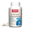 Frente de la caja Jarrow S-Acetyl L-Glutathione