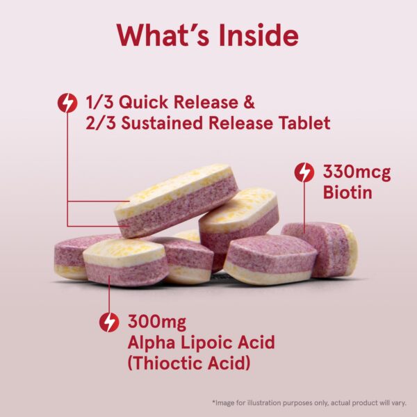 Tabletas veganas Alpha Lipoic Sustain