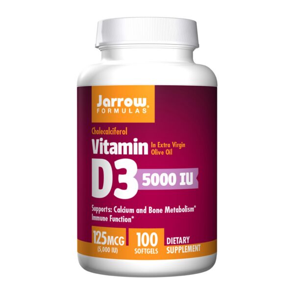 Version 1.0.0 Frasco Jarrow Vitamina D3 5000 UI