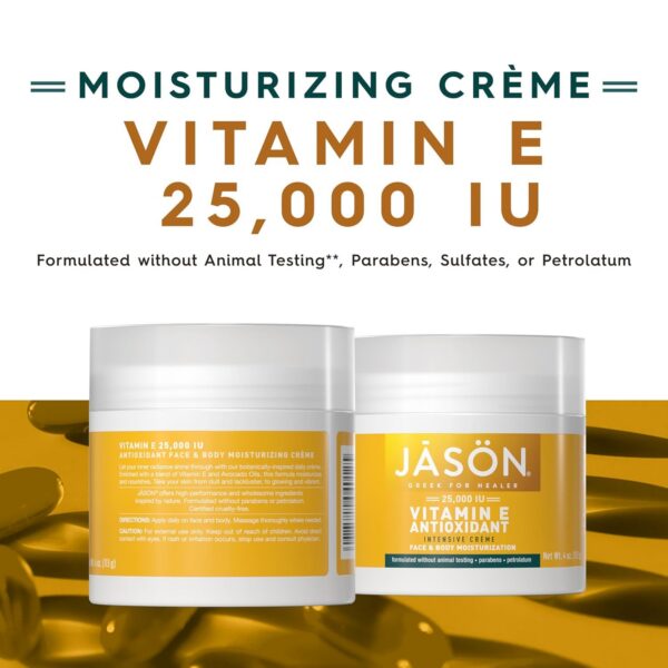 Version 1.0.0 Etiqueta del producto Jason Super E Creme 25000 IU