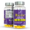 Version 1.0.0 JE Natural biotina 20000mcg cápsulas para cabello piel y uñas