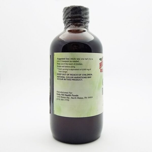Jengibre Rescue Syrup de Holly Hill en envase