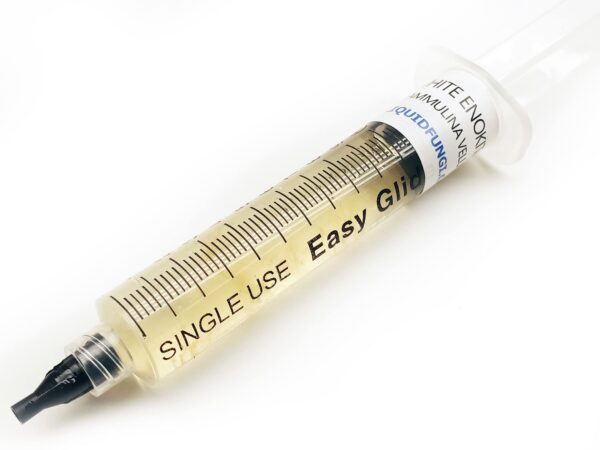 Jeringa de cultivo líquido de Enokitake