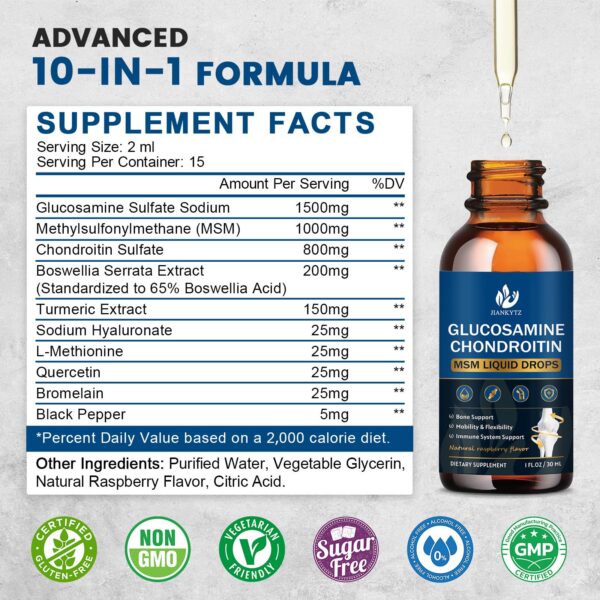 Etiqueta de las gotas JIANKYTZ