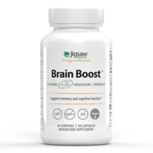Botellas MagSRT y Brain Boost en primer plano