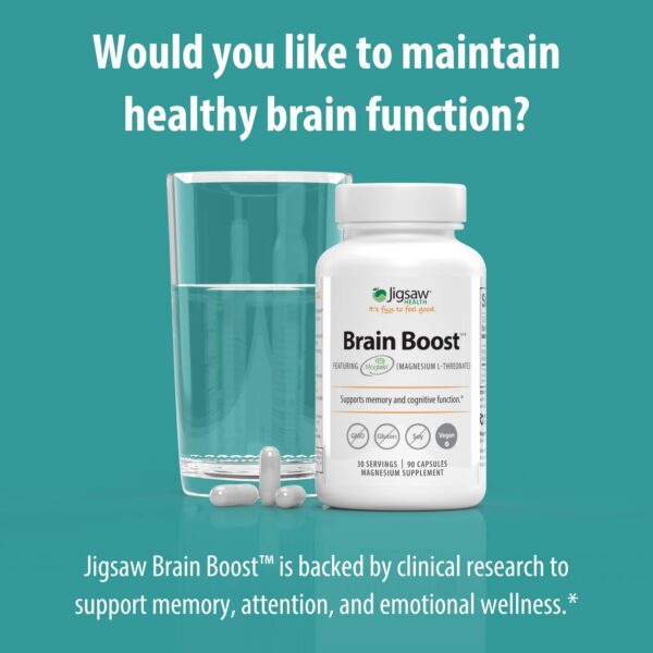 Frasco Brain Boost vista lateral