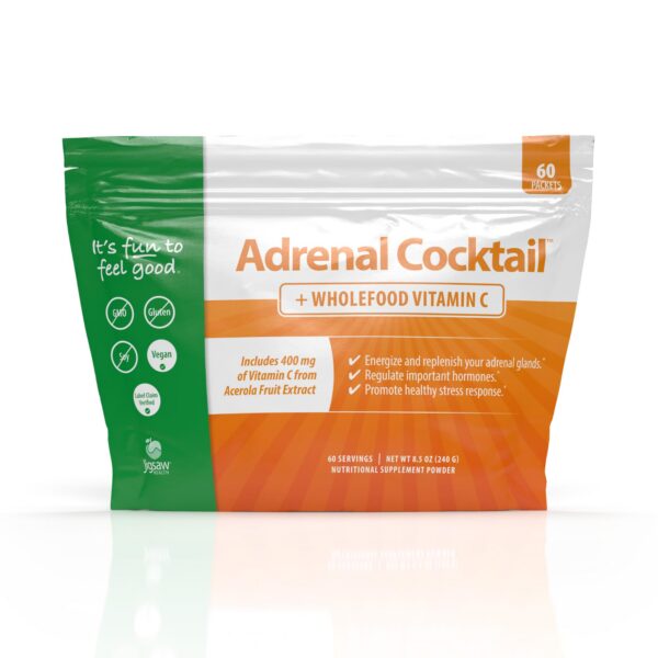 Frente del envase Jigsaw Health Adrenal Cocktail