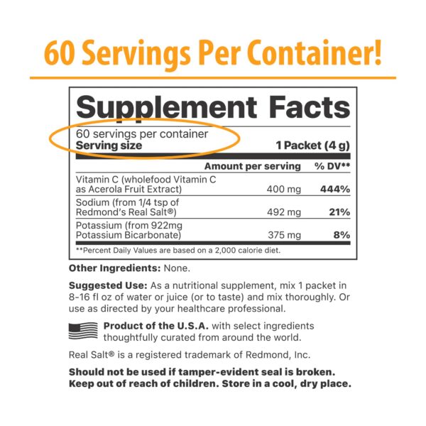 Lateral del envase con etiqueta