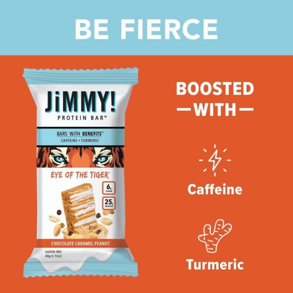 Barrita JiMMY! proteína Caramel Chocolate Nut