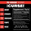 Ingredientes clave The Curse Pre-entrenamiento Fruit Punch