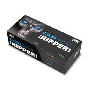 Version 1.0.0 JNX The Ripper fat burner envase y etiqueta