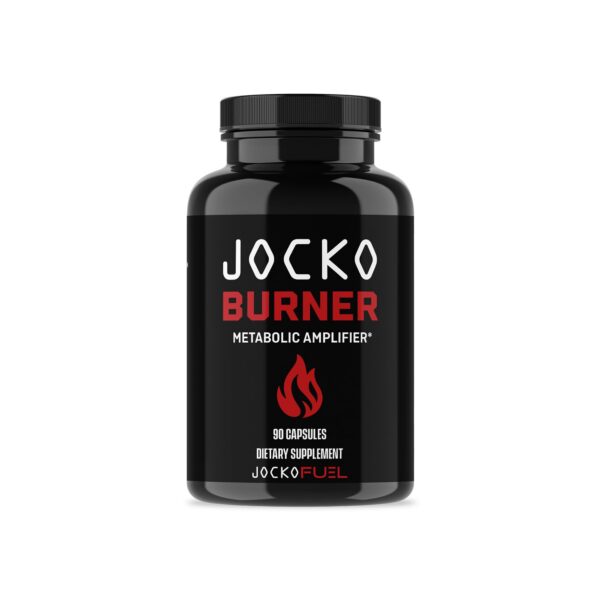 Frente del envase Jocko Fuel Burner