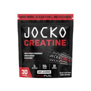 Jocko Fuel Creatine Stick Packs etiqueta frontal