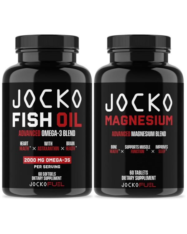 Frasco Jocko Magnesium y etiqueta