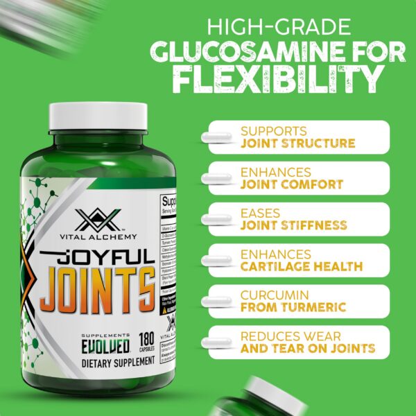 Ingredientes clave Joyful Joints glucosamina