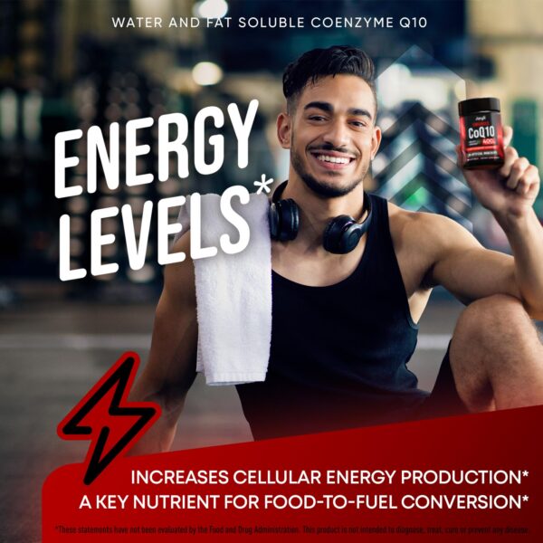 Cápsulas blandas CoQ10 apiladas