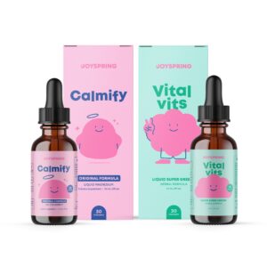 Version 1.0.0 Frasco JoySpring gomitas para niños