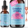 JoySpring Genius Drops Smartberry Vainilla 1 fl oz botella