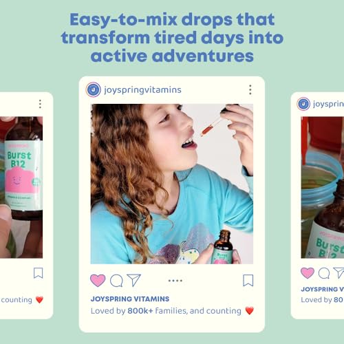 JoySpring gotas vitamina B complejas para niños