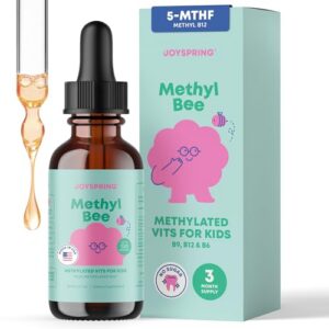 Frasco frontal de JoySpring MethylBee para niños