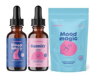 JoySpring SleepBerry melatonina liquida para niños botella