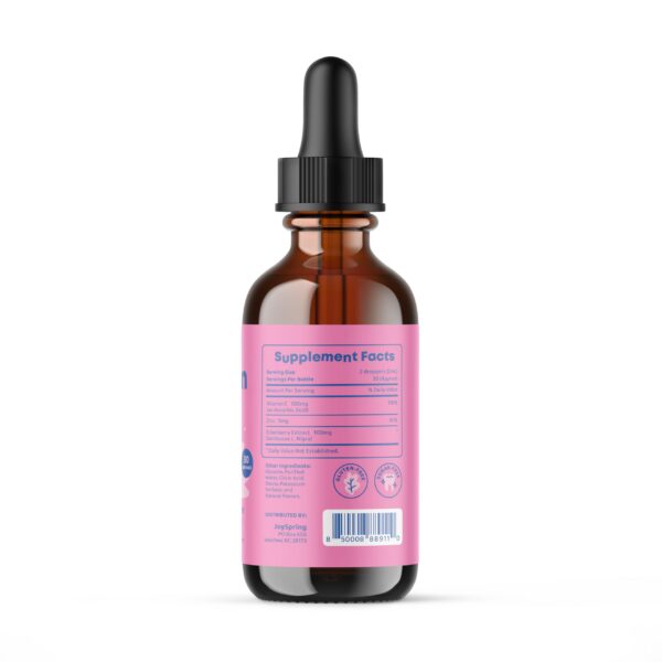 Suplemento JoySpring para niños en gotas y gomitas