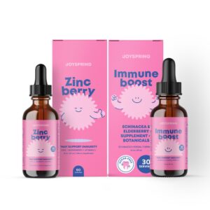 Frasco JoySpring Zinc con Vitamina C para niños
