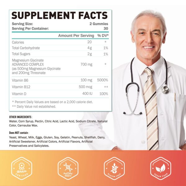 Joywiit gomitas glicinato magnesio lateral