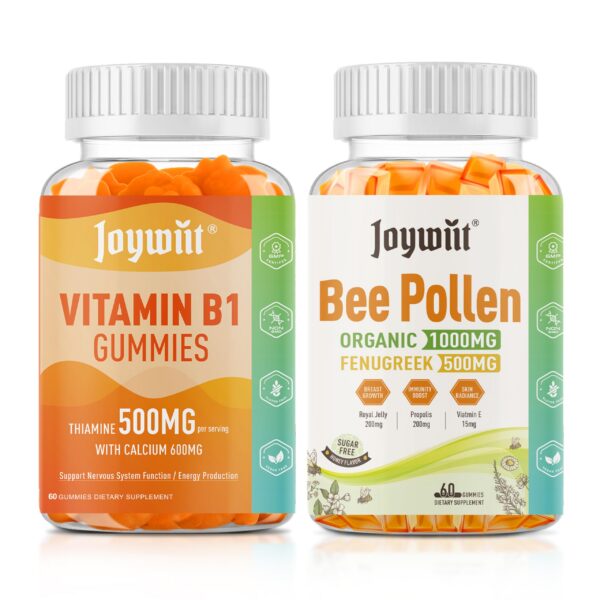 Joywiit gomitas B1 frasco frente etiqueta