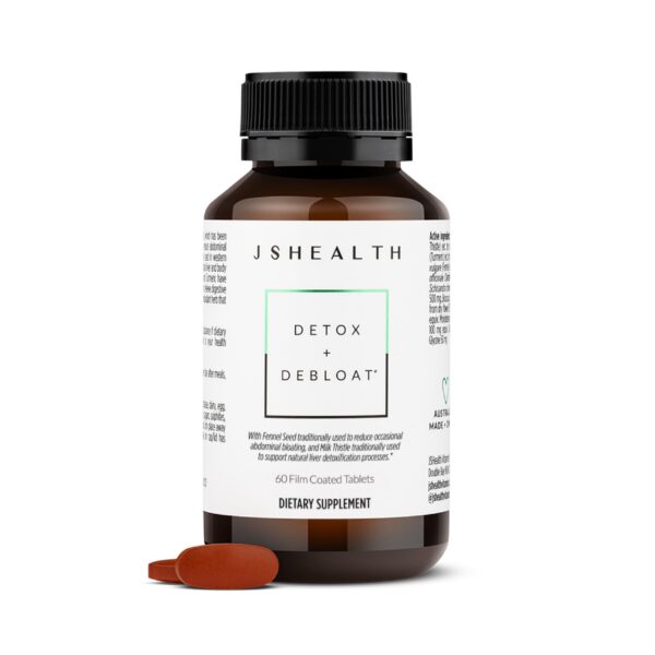 JSHealth detox hígado suplemento 60 tabletas