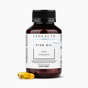 JSHealth Omega-3 Fish Oil bottle front