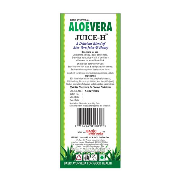Jugo Aloe Vera para bienestar digestivo e inmunológico