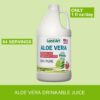Jugo de aloe vera Land Art botella vista lateral