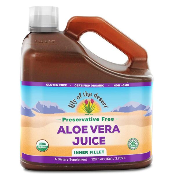 Jugo de aloe vera Lily of the Desert botella 128 fl oz