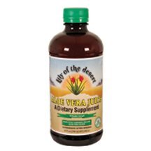 Version 1.0.0 Botella de jugo de aloe vera orgánico hoja entera Lily Of The Desert 32 oz