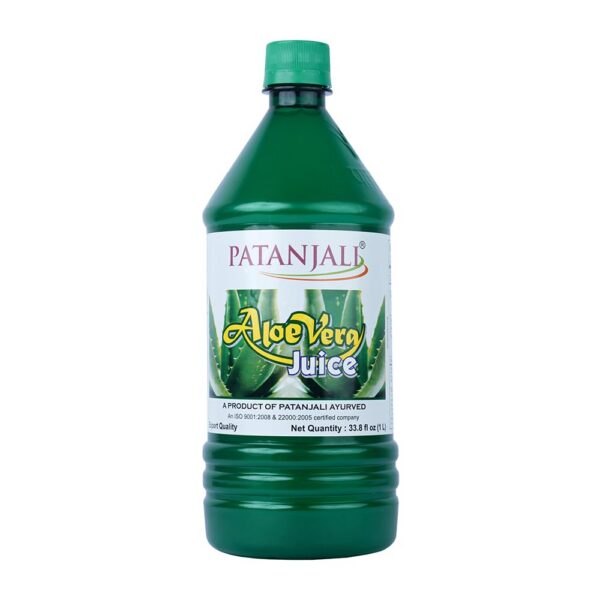 Jugo de Aloe Vera Patanjali botella 1 litro 33.81 fl oz