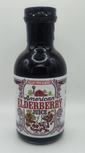 Jugo natural de saúco americano botella 12 oz