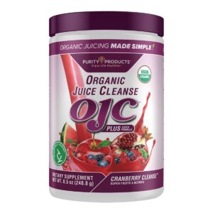 Jugo orgánico limpieza OJC Plus arándano 240g