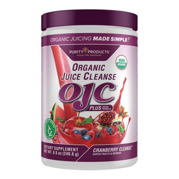 Jugo orgánico limpieza OJC Plus arándano 240g
