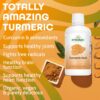 Jugo puro de cúrcuma sin aditivos dynamic health 32 fl oz