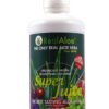 Version 1.0.0 Jugo Super Aloe Vera Real Aloe envase 32 onzas