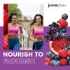 Juice Plus+ Mezcla de Bayas cerca con cápsulas visibles
