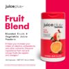 Frasco de JuicePlus+ Fruit Blend con etiqueta